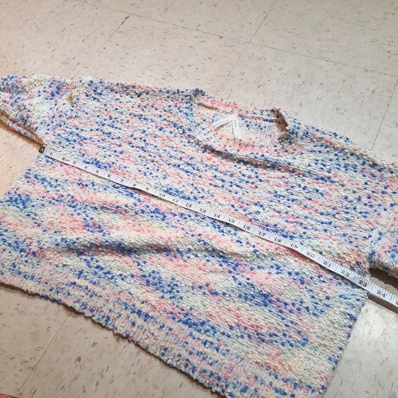 Dreamers | Pastel colorful textured knit long sleeved sweater - Picture 8 of 8